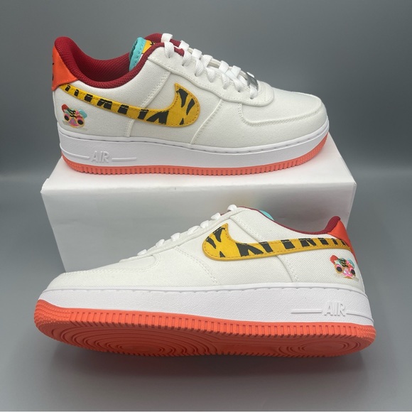 Nike Air Force 1 '07 LX Women's Shoes in Sail/White/Gold -Limited Edition Size 8 - Picture 14 of 15